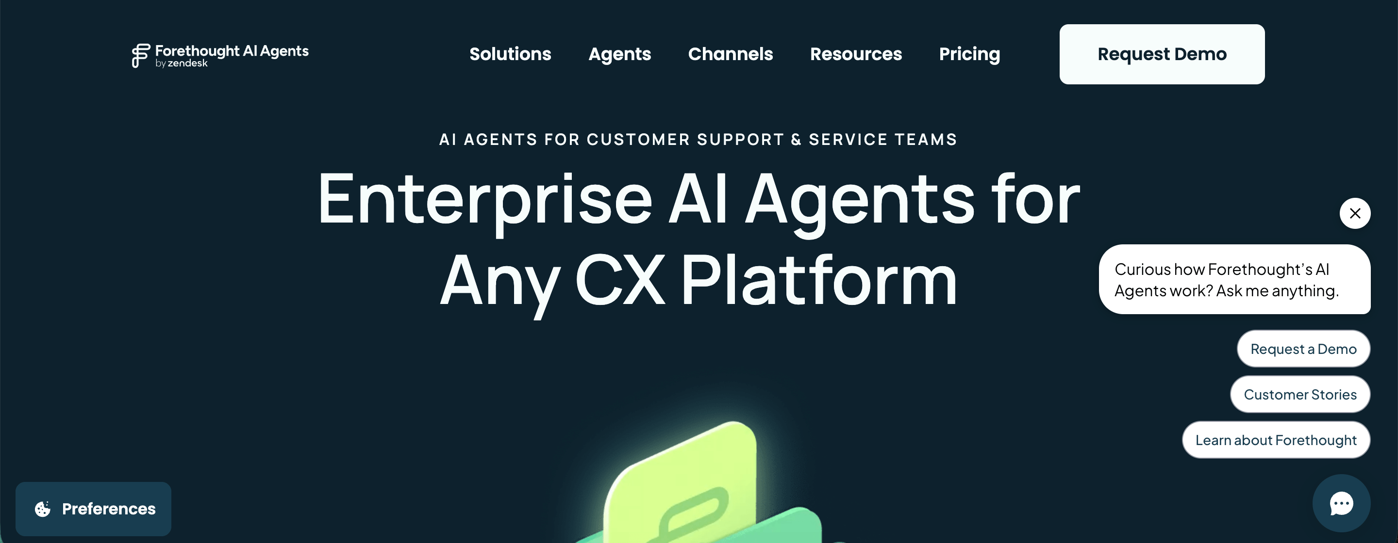 AI customer service solutions - Forethought