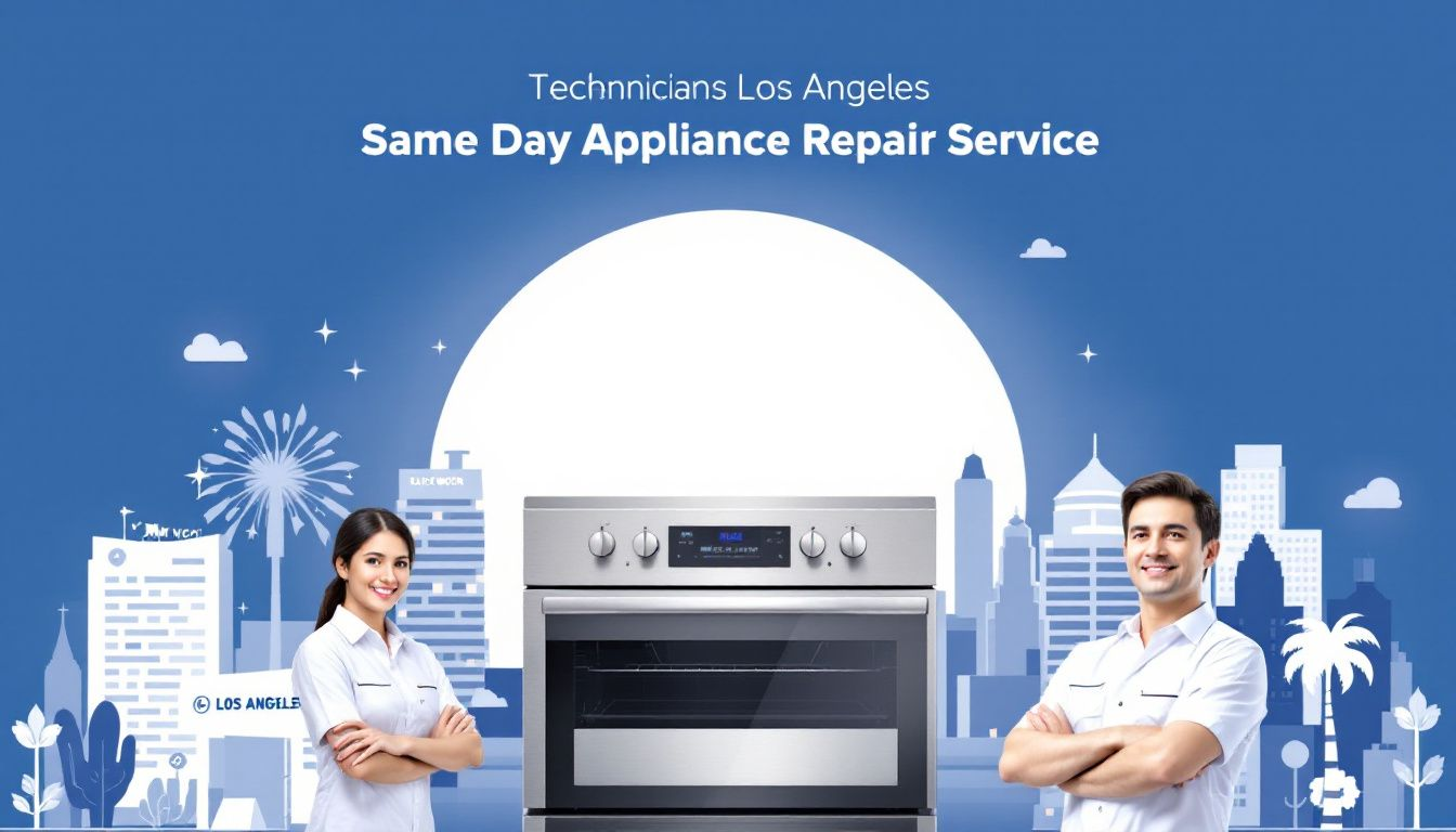 Expert Bosch oven repair services provided by the technicians at Same Day Appliance Repair Service in Los Angeles.