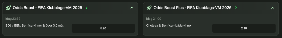 comeon oddsboost