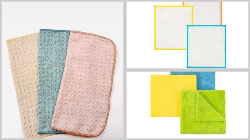 Microfiber Towel Edge Options