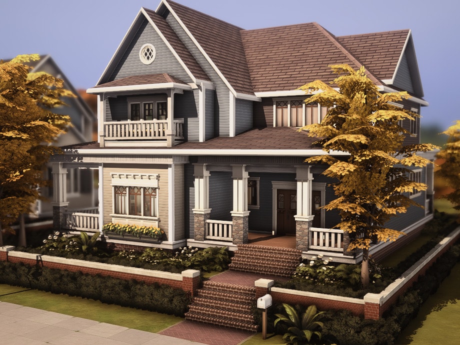 Autumnal Family House
