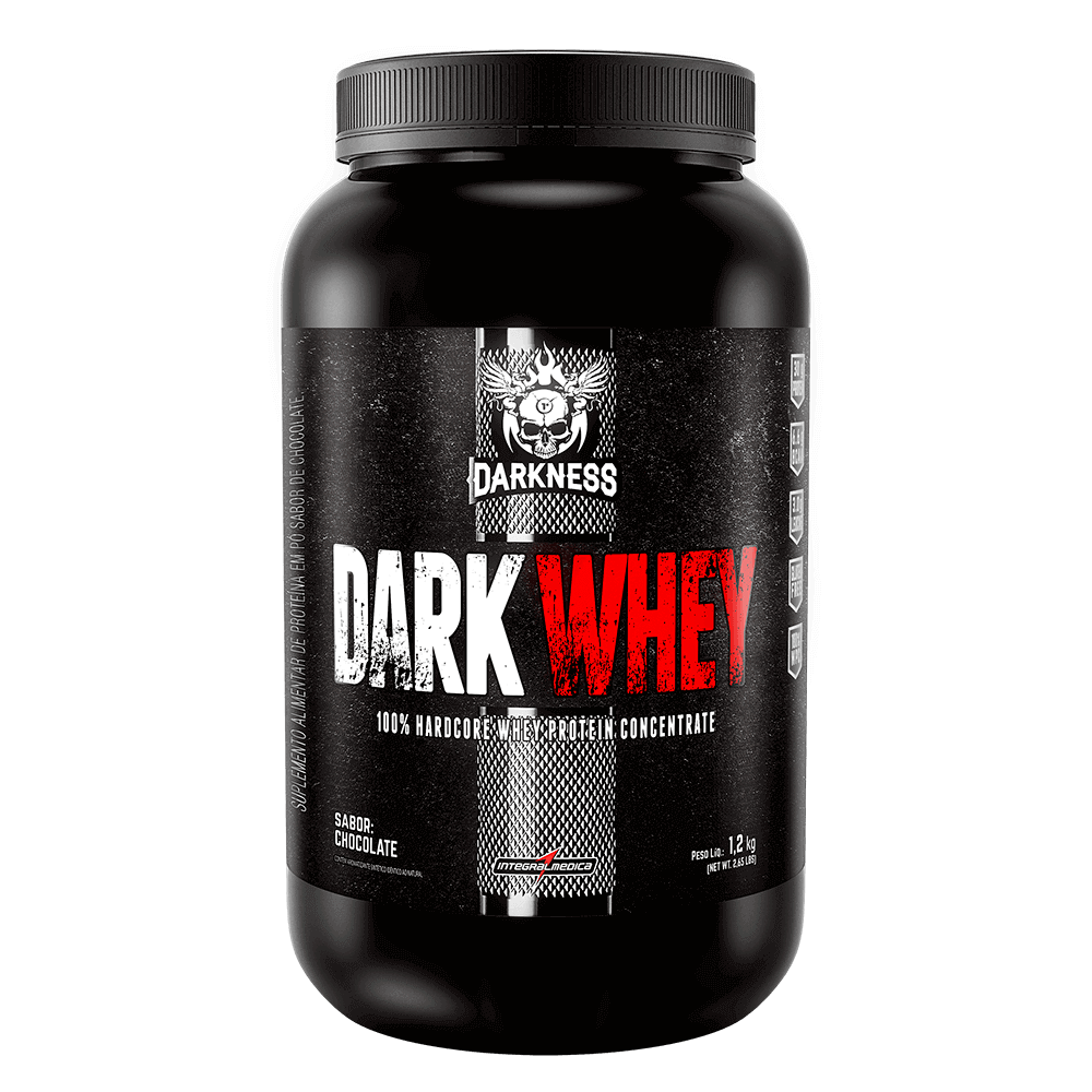 Dark Whey, whey protein da Darkness. Fonte da imagem: site oficial da marca.