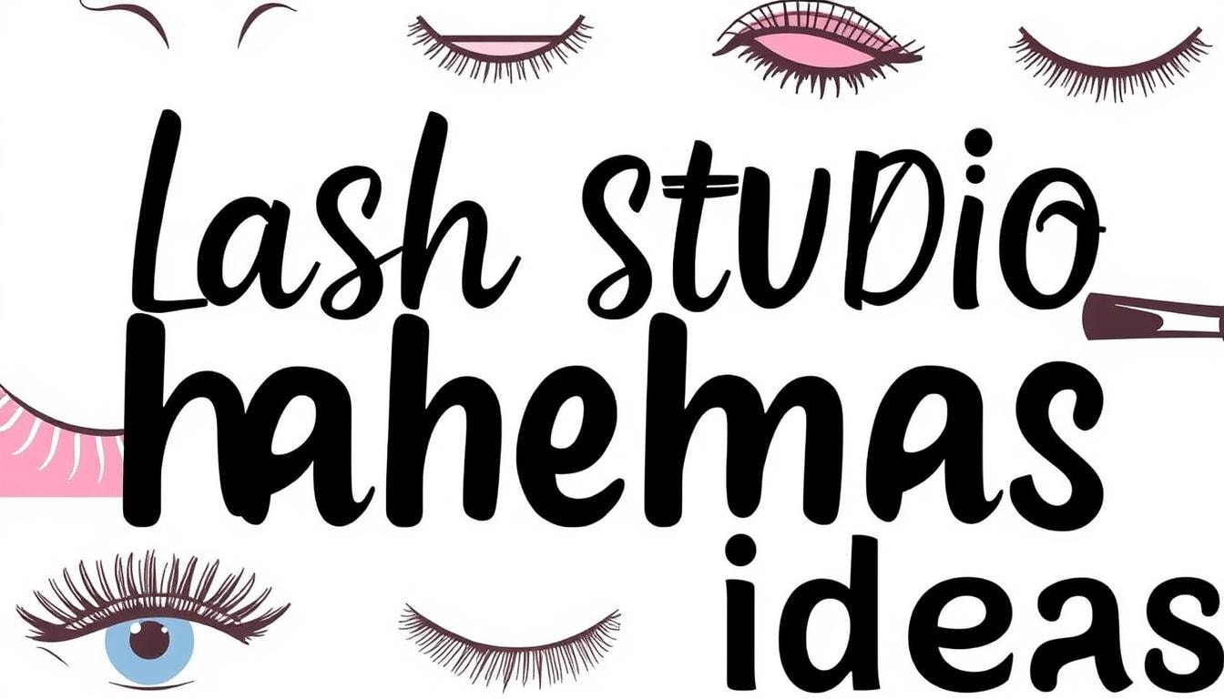 lash studio names