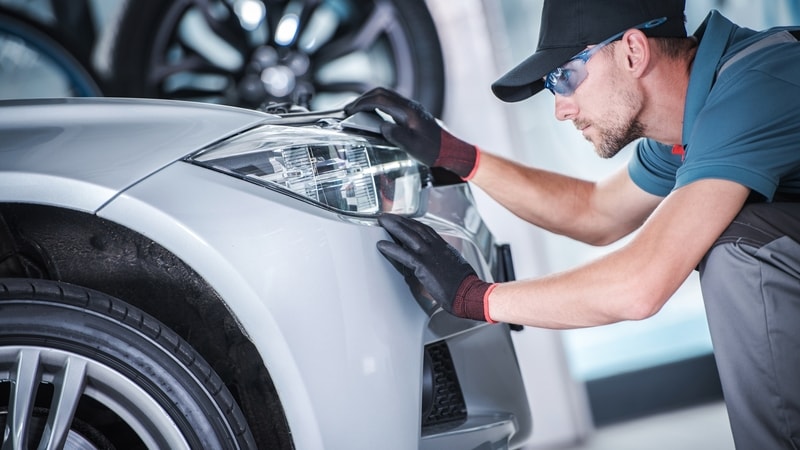 Professional replacing LED Headlights