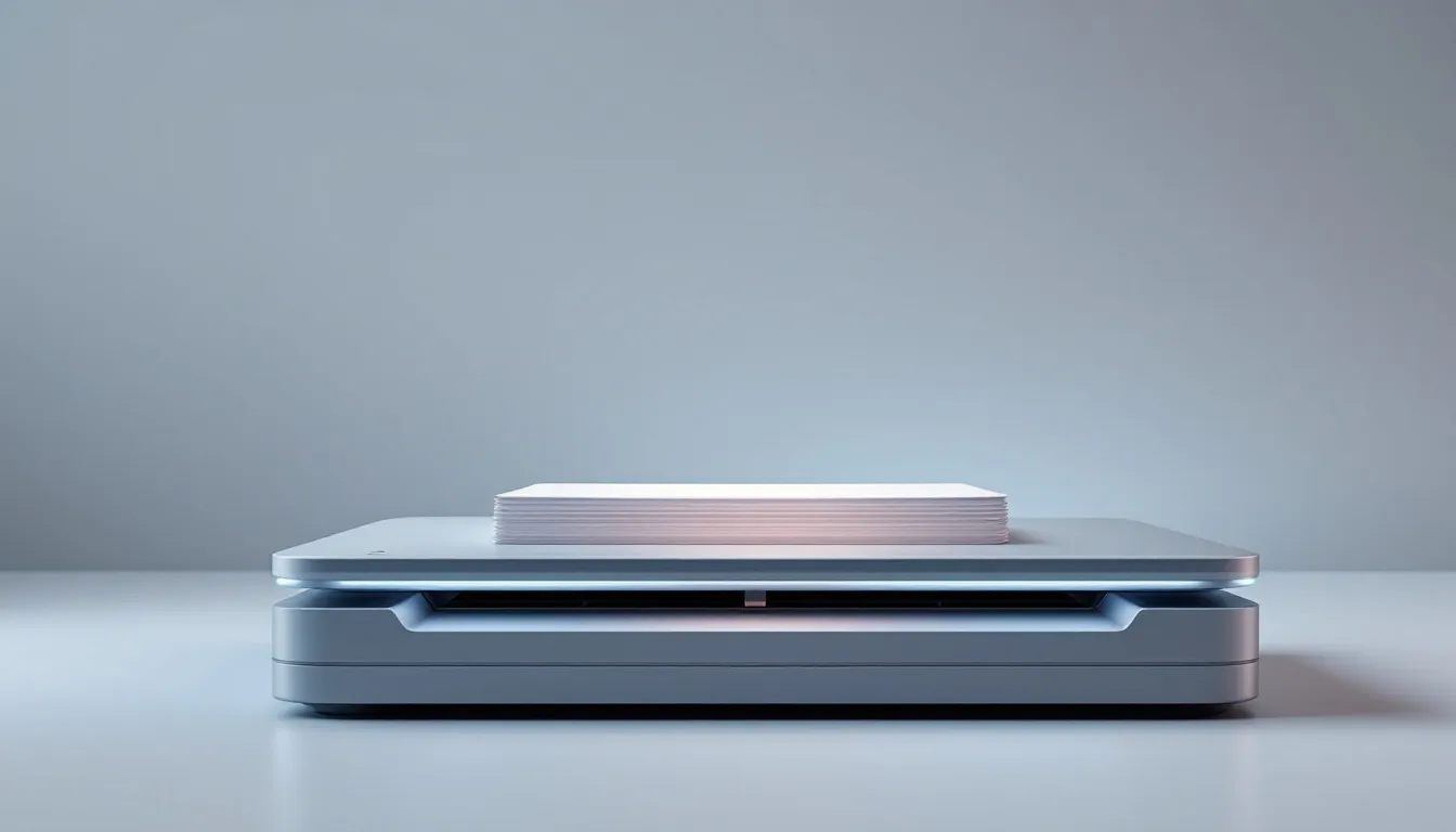 Ein sicheres digitales Archiv mit gescannten Dokumenten.