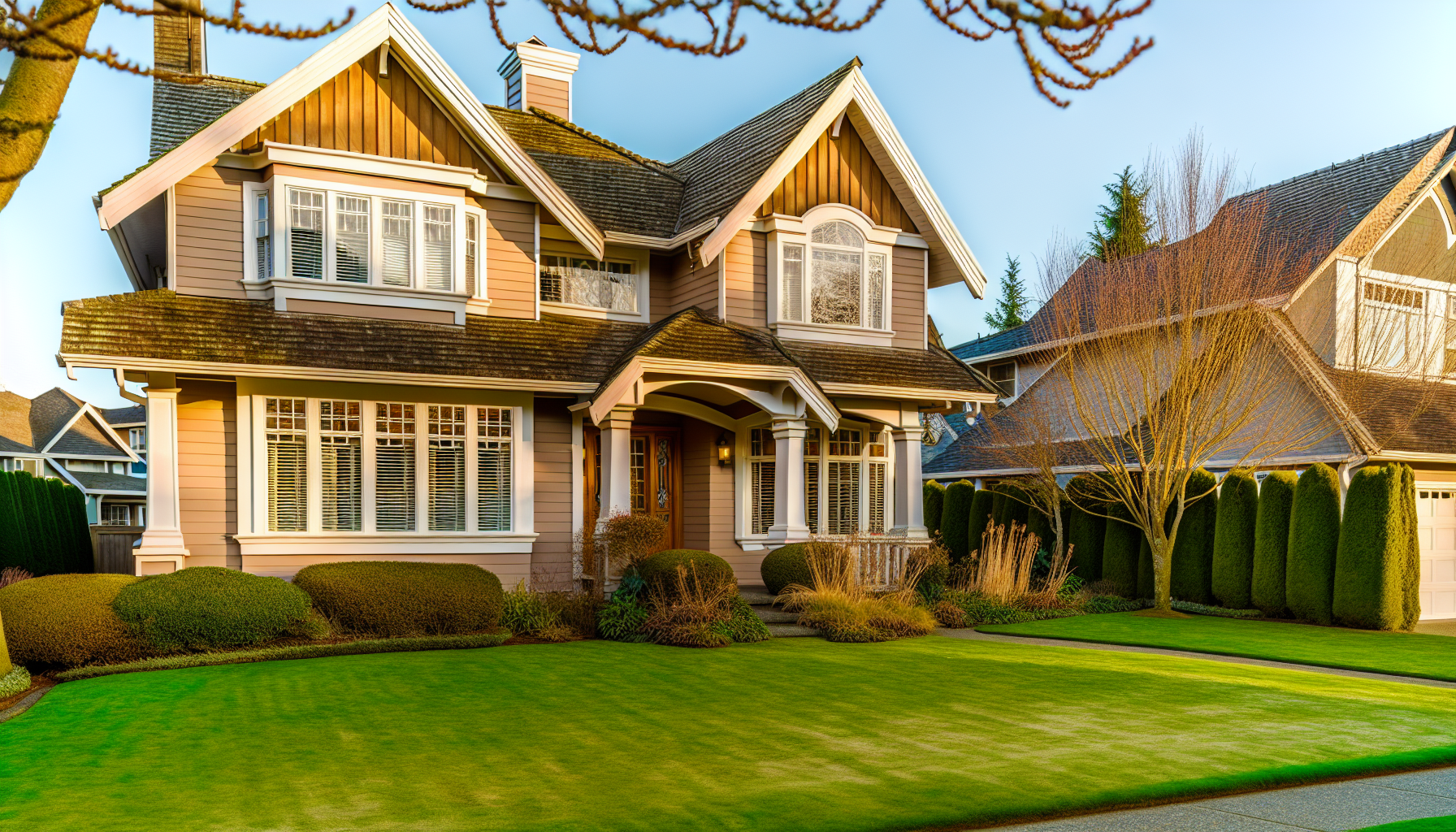 Classic design of Hardie Plank siding