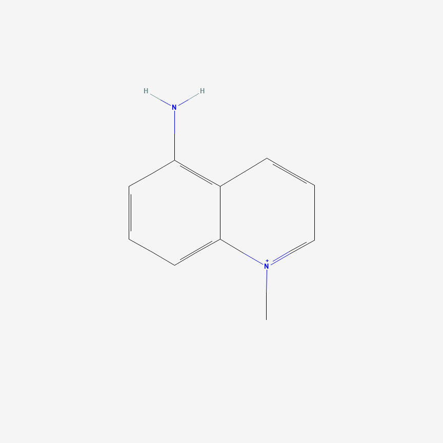 https://pubchem.ncbi.nlm.nih.gov/compound/5-Amino-1-methylquinolinium#section=2D-Structure