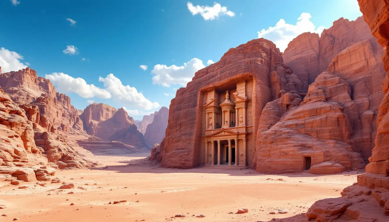 Highlights of Petra featuring the breathtaking landscape and historical sites for visitors on tours to petra.