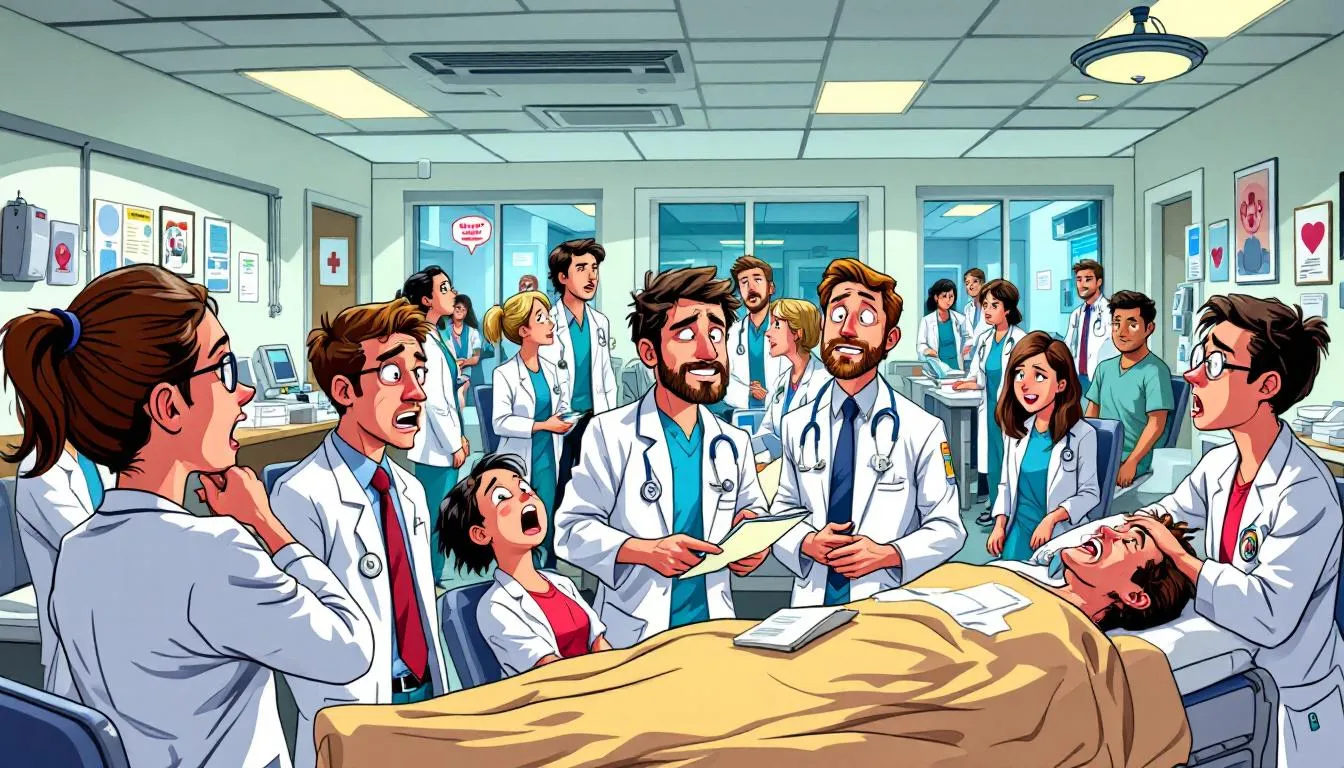 Key benefits of hospital clinical rotations demonstrated by students in a teaching hospital.