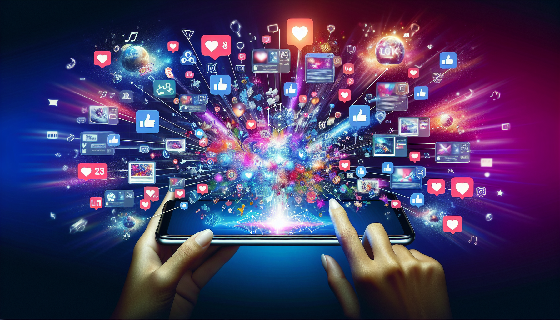 Incorporating visual elements for content engagement
