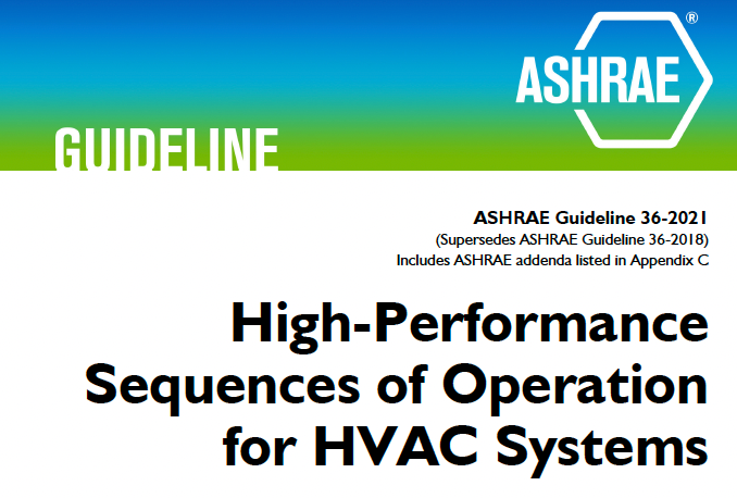 Front page of Ashrae Guide 36