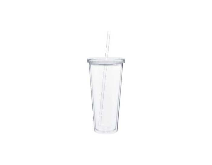 The Simply Green cold drink tumbler is perfect for those who want a simple coffee cup.