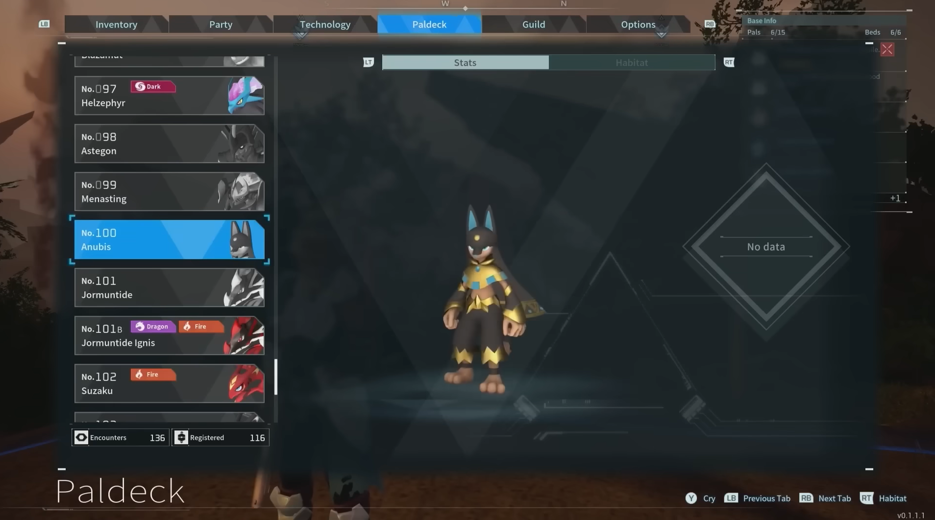 how to bread anubis palworld