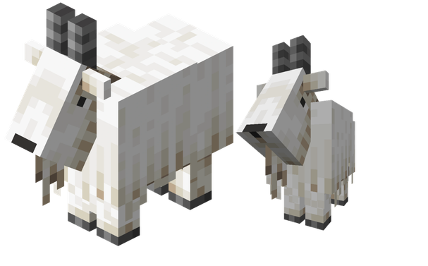 Minecraft goats