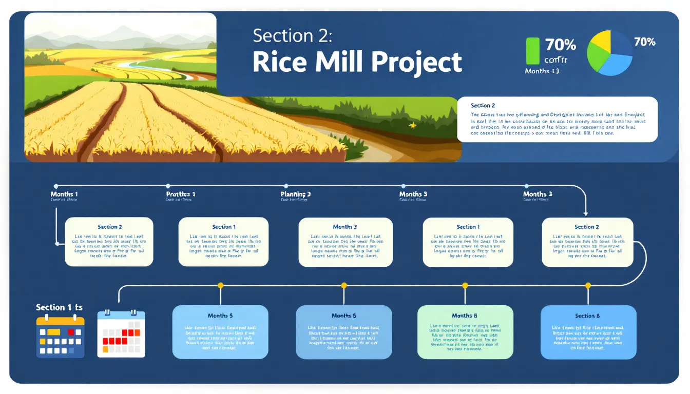 Insight from a rice mill project report.