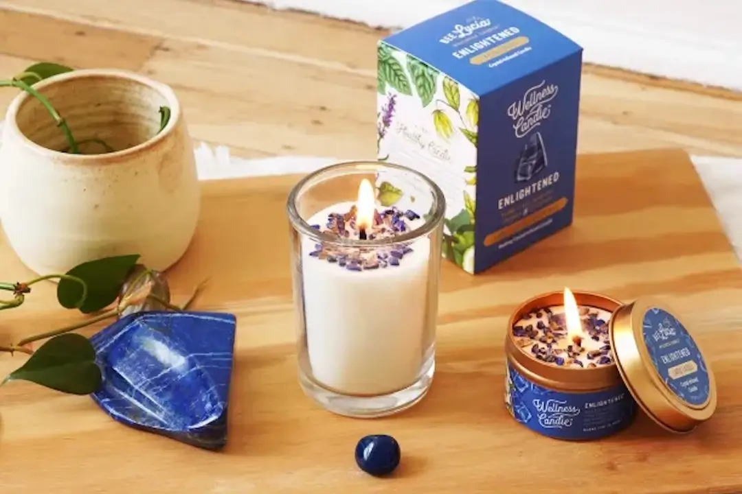 best non toxic beeswax coconut candles Bee Lucia