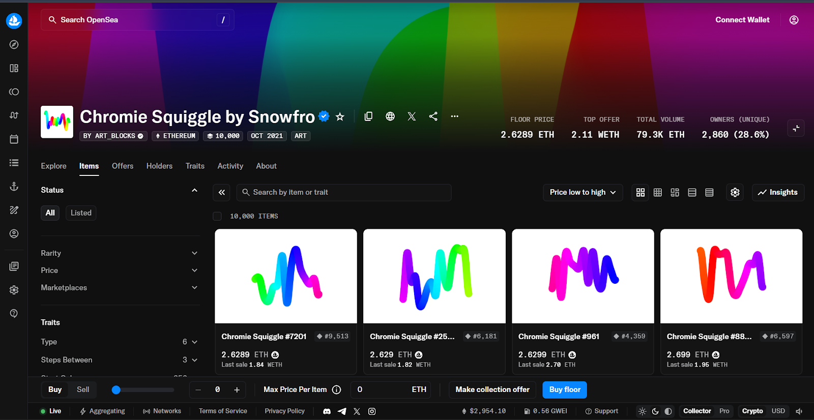 Chromie Squiggle by Snowfro