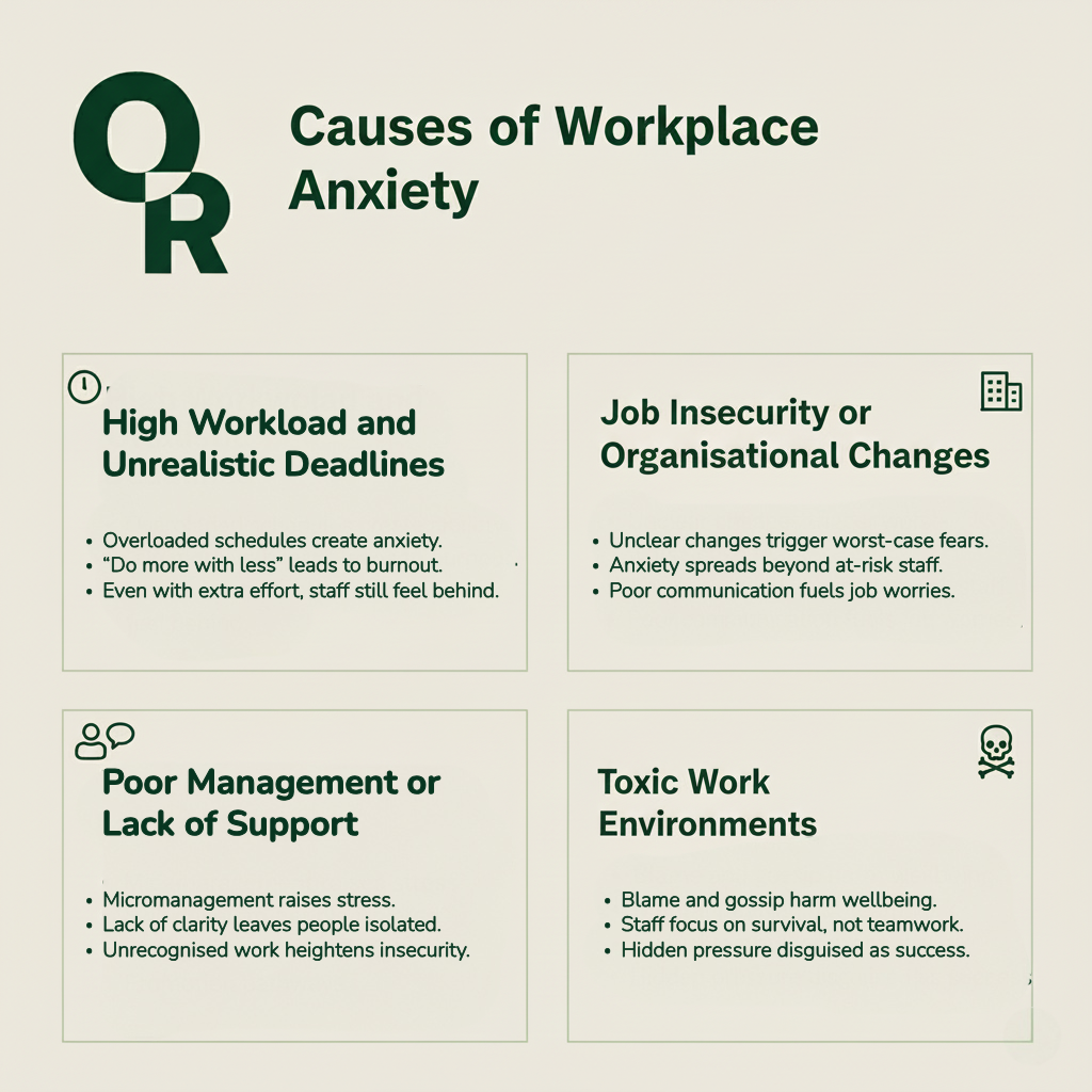 Causes of Workplace Anxiety