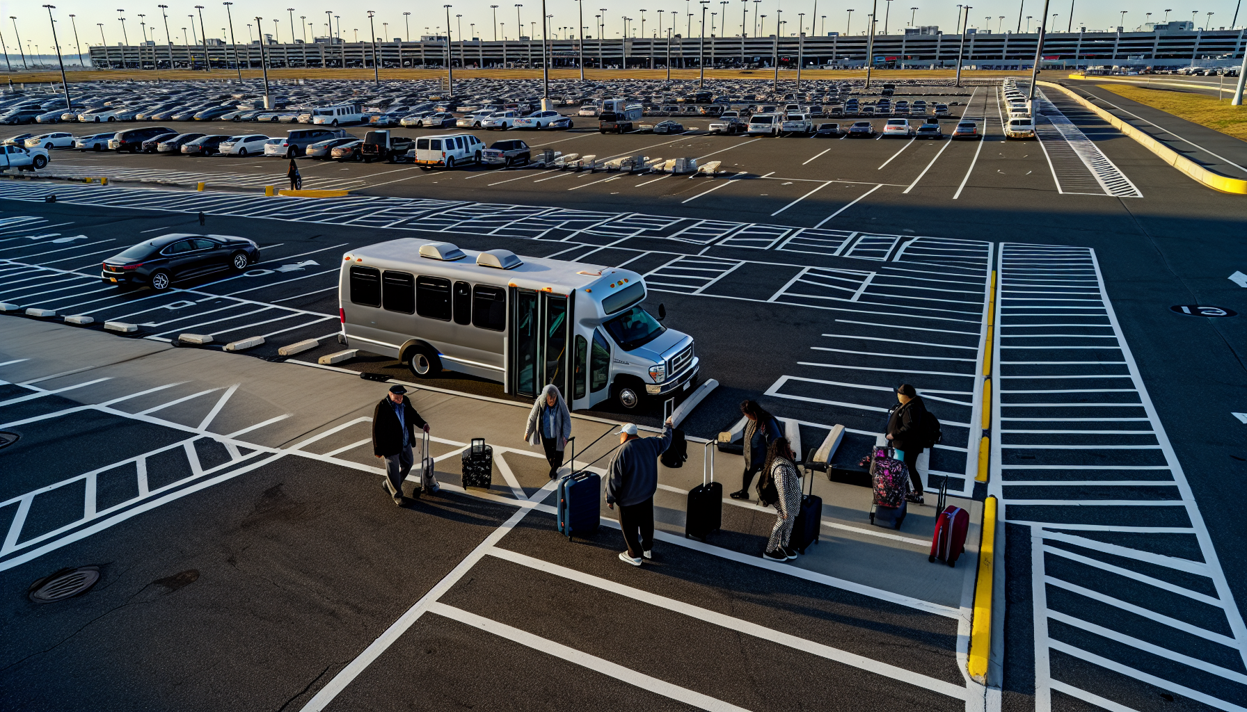 JFK Airport parking area