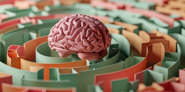 ai generated, brain, maze, mind, labyrinth, confusion, disorder, paper craft, mental health, psychology, mental disorder, difficulties, psychiatry, cognition, think, cognitive, mental health, mental health, mental health, mental health, mental health, cognition