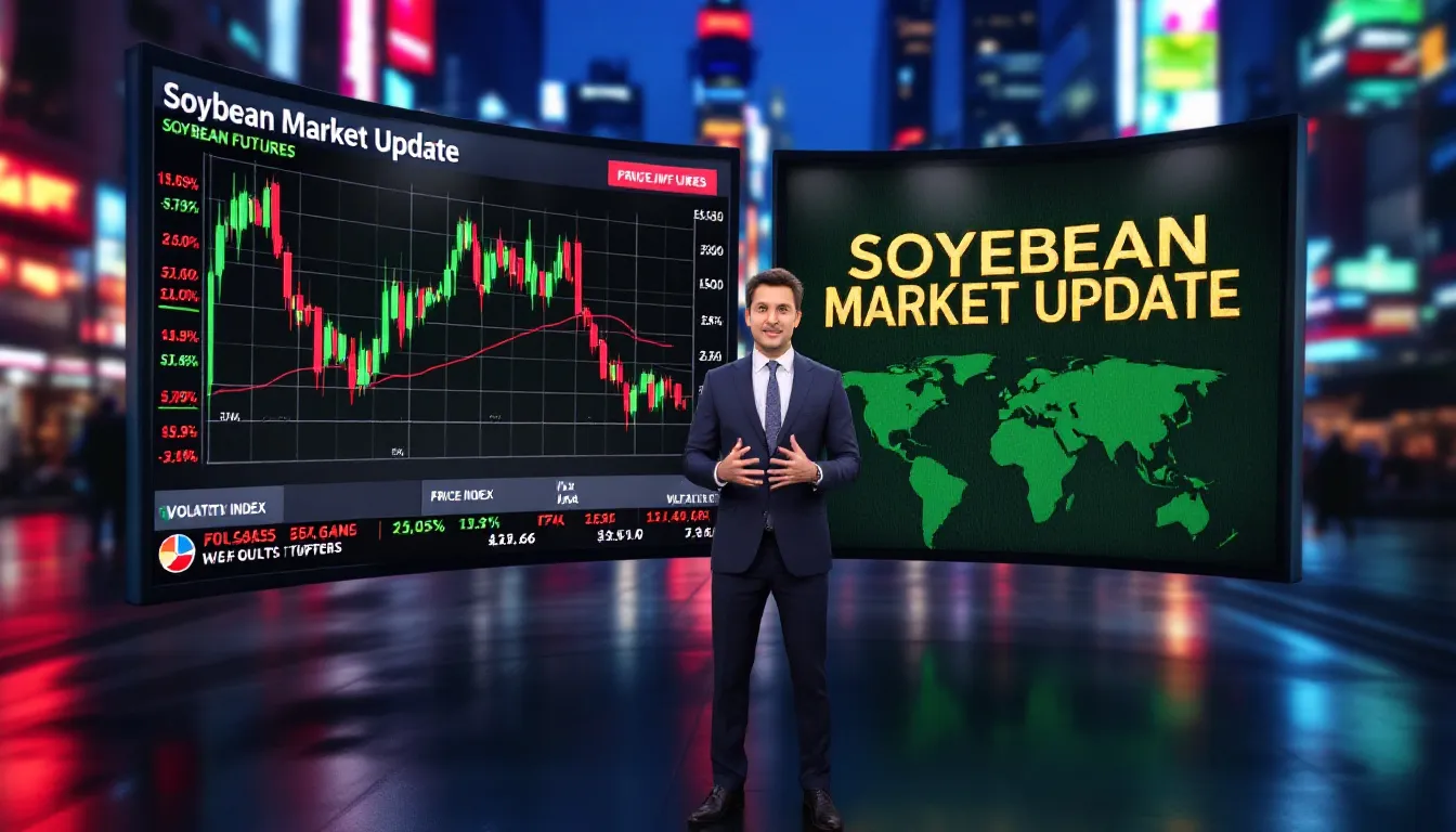 Utilizing reports and forecasts in soybean futures trading.