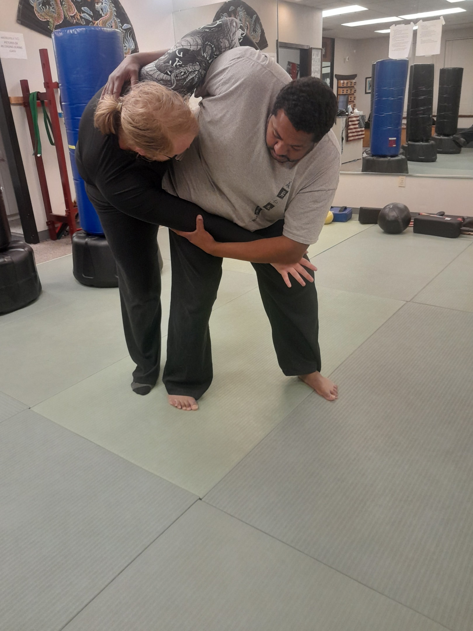 Traditional martial arts classes teach a comprehensive self-defense system that includes scenario training