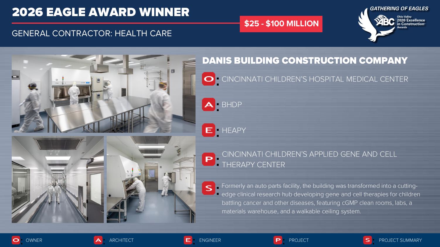 Cincinnati Children’s Applied Gene and Cell Therapy Center