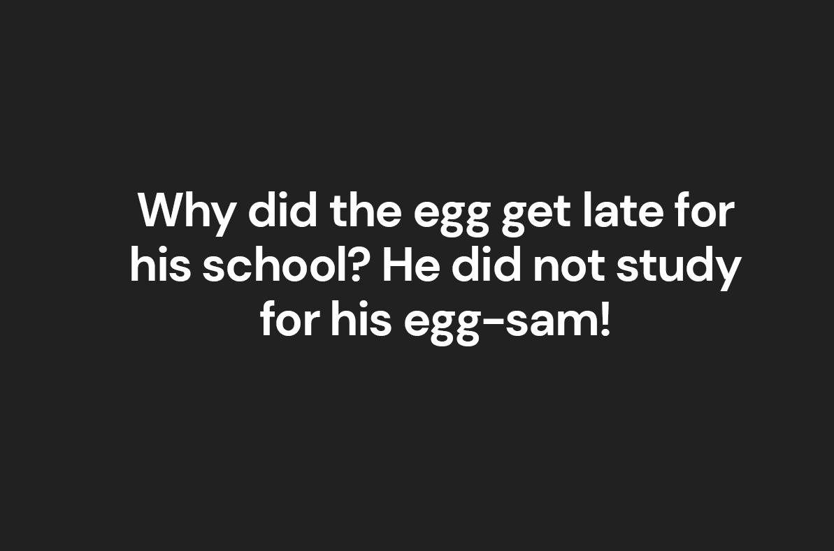 egg puns