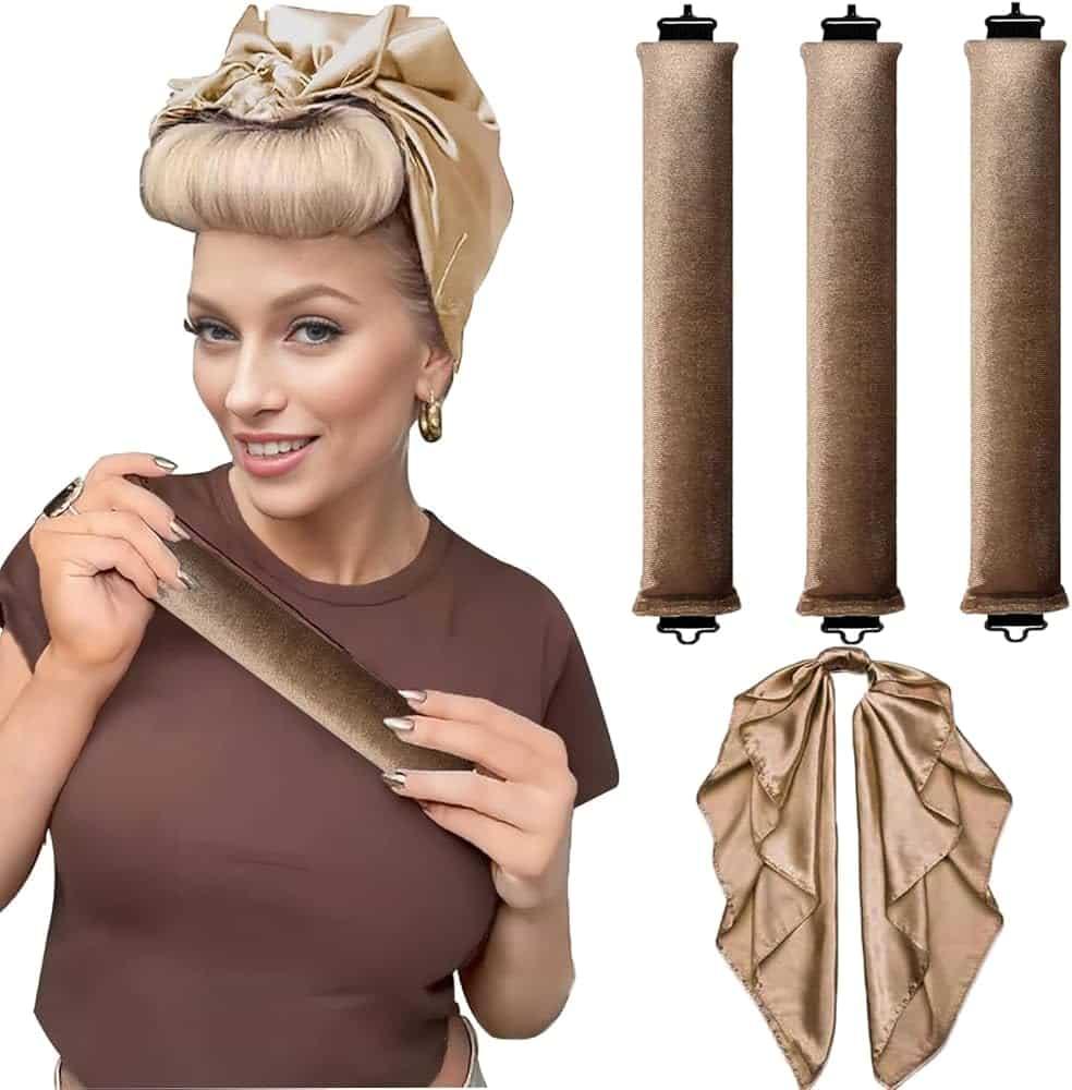 Heatless curlers pack