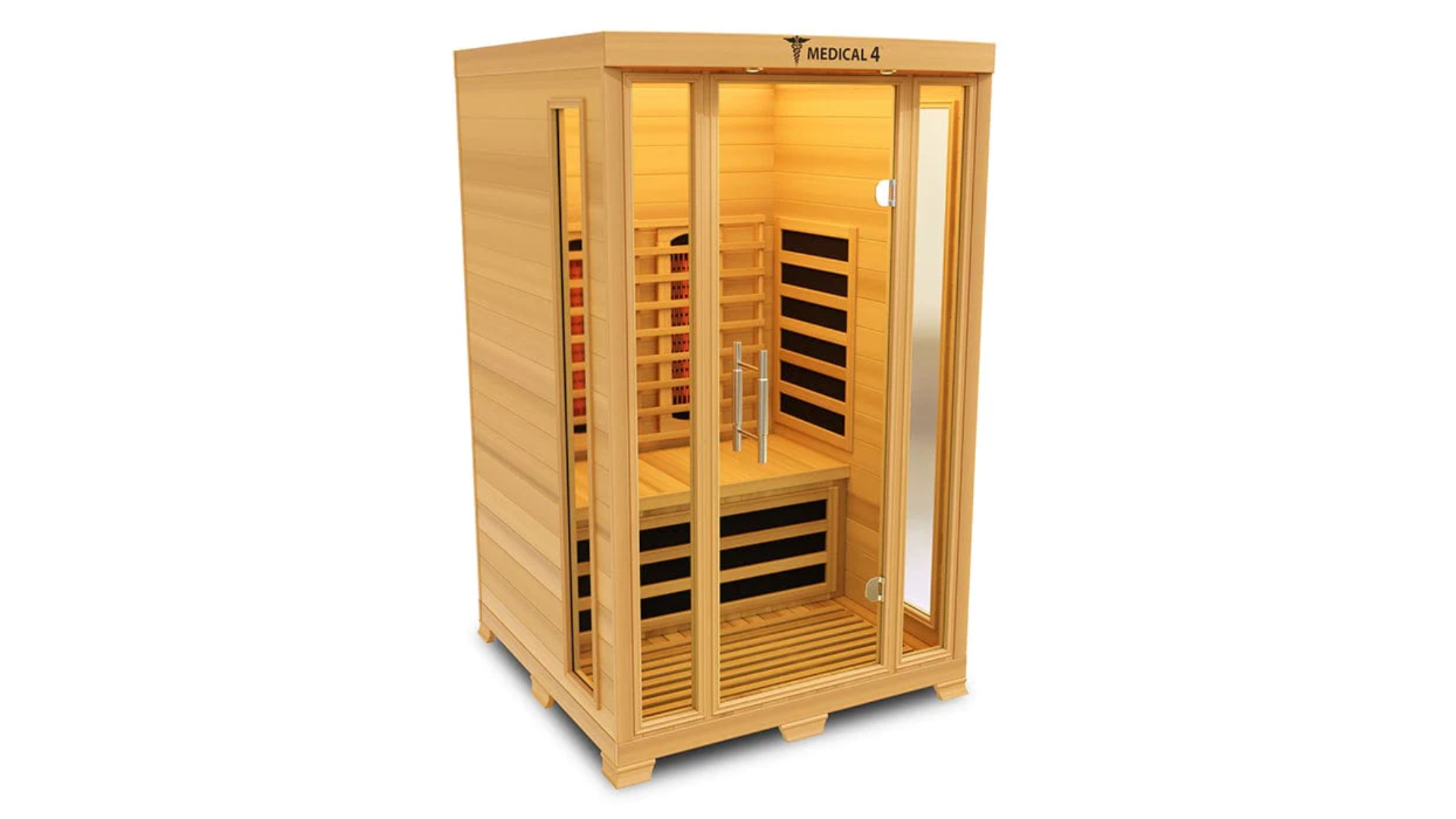 Image of the medical 4 version 2.0 full spectrum sauna.