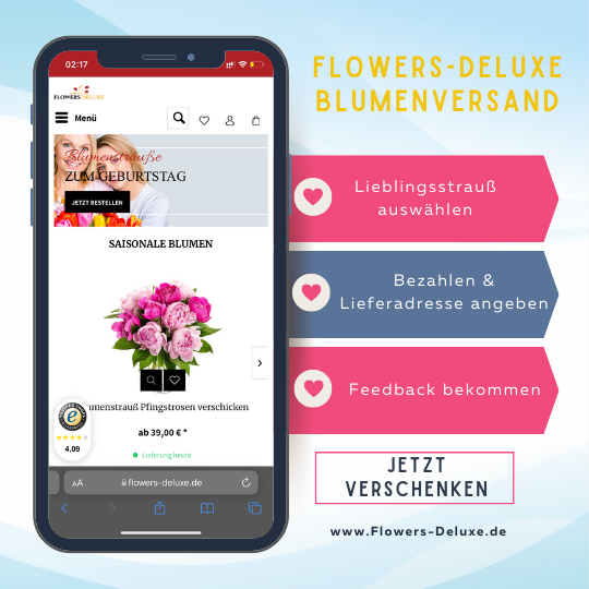 online Blumenversand FlowersDeluxe