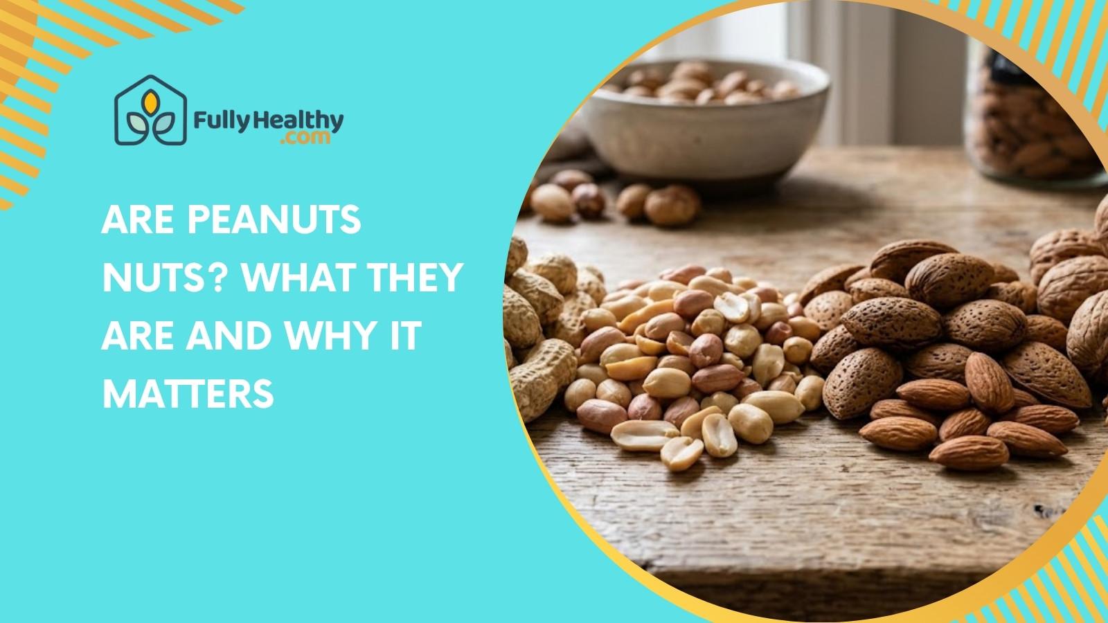 Are Peanuts Nuts? What They Are and Why It Matters