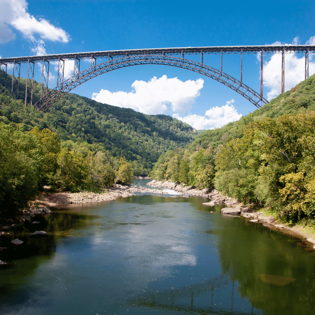 Bridge over New River Gorge National Park
