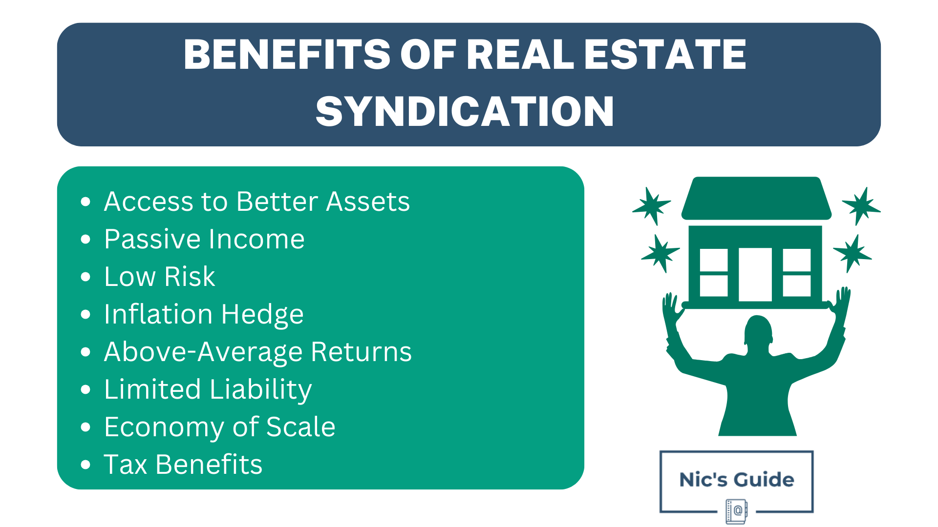 Benefits of real estate syndications