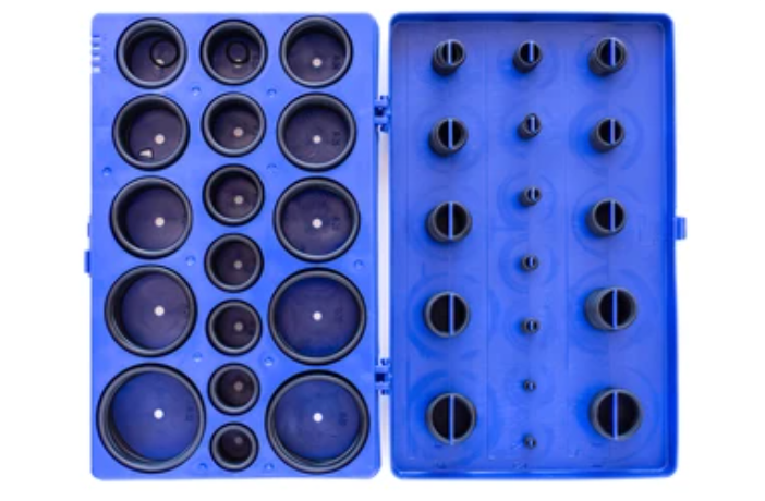 blue silicone recyclable tray