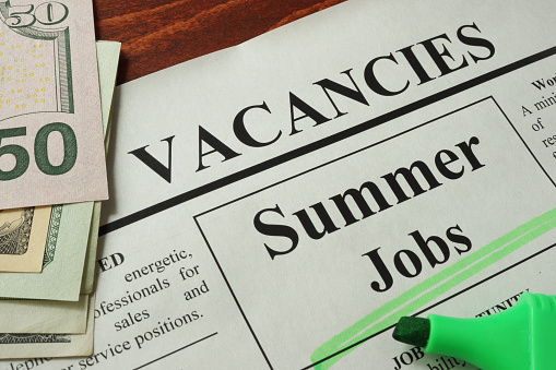 summer jobs for students
