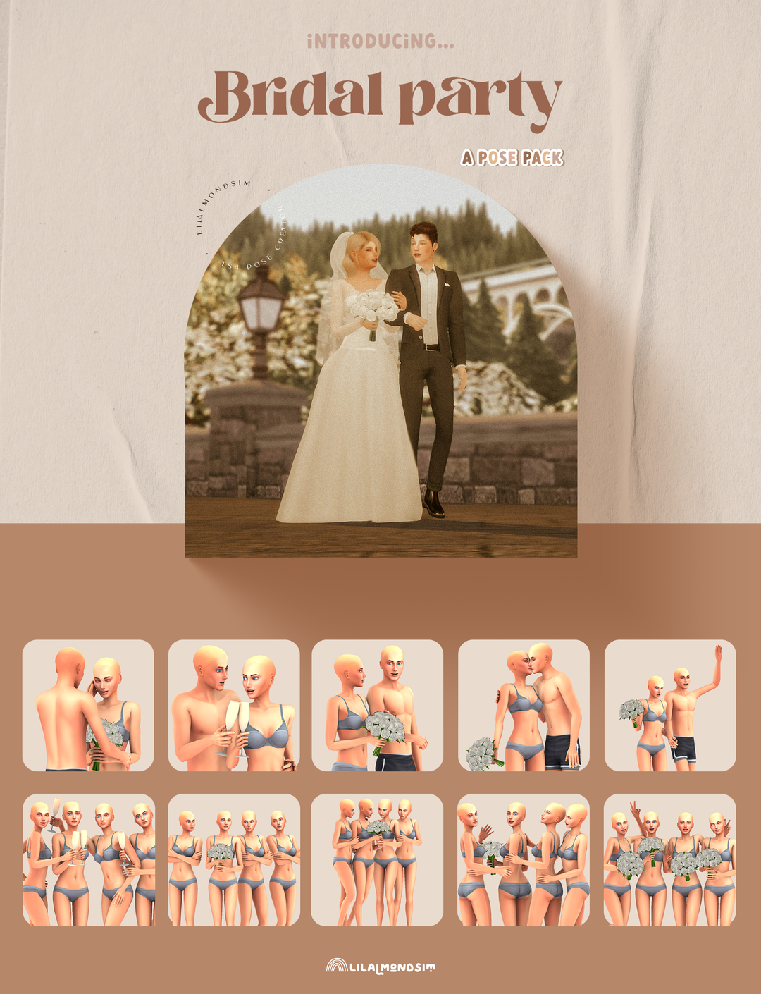 Bridal Party Pose Pack