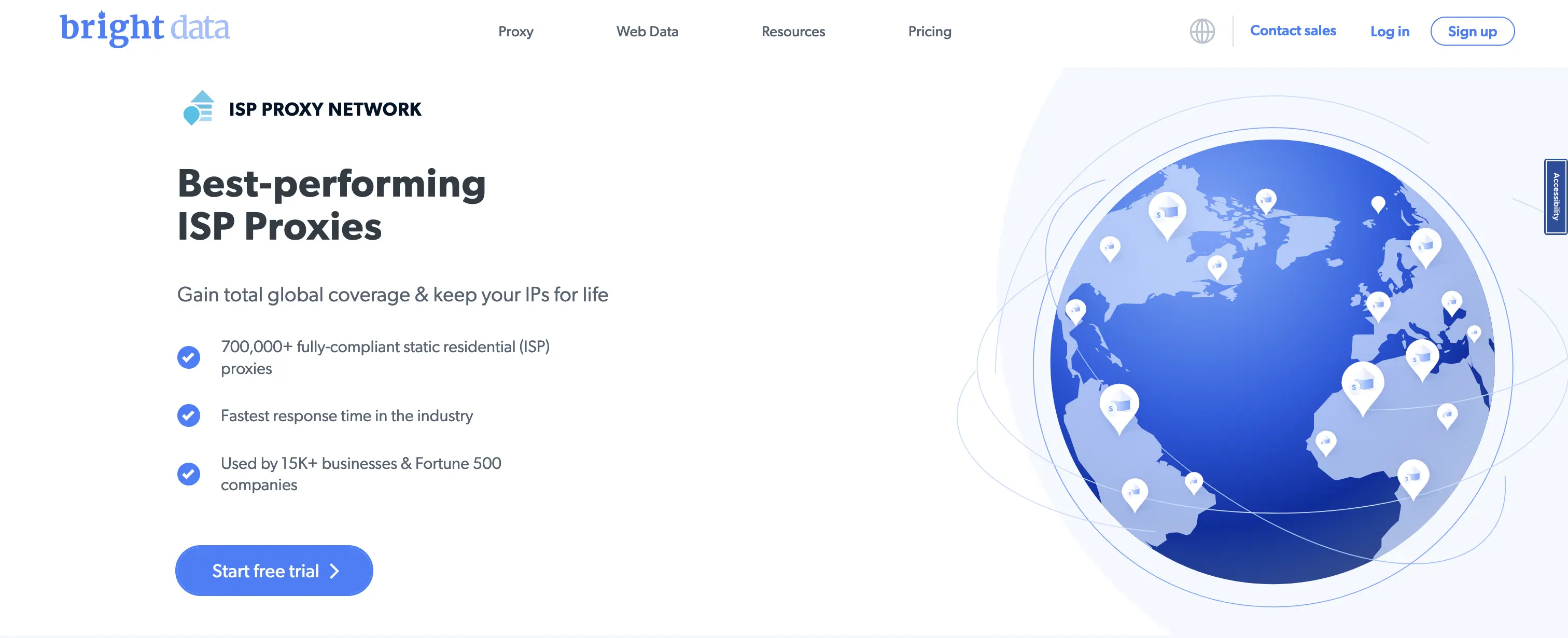 Bright Data ISP Proxies