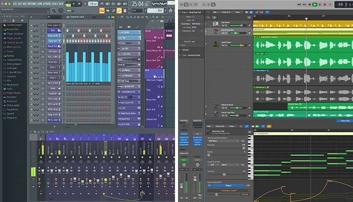 Top 48+ imagen fl studio vs logic pro x