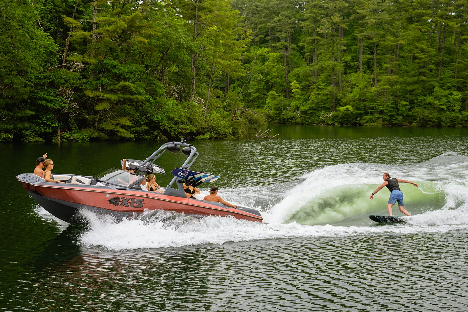 Buying an Axis may include a strong desire to surf epic waves.