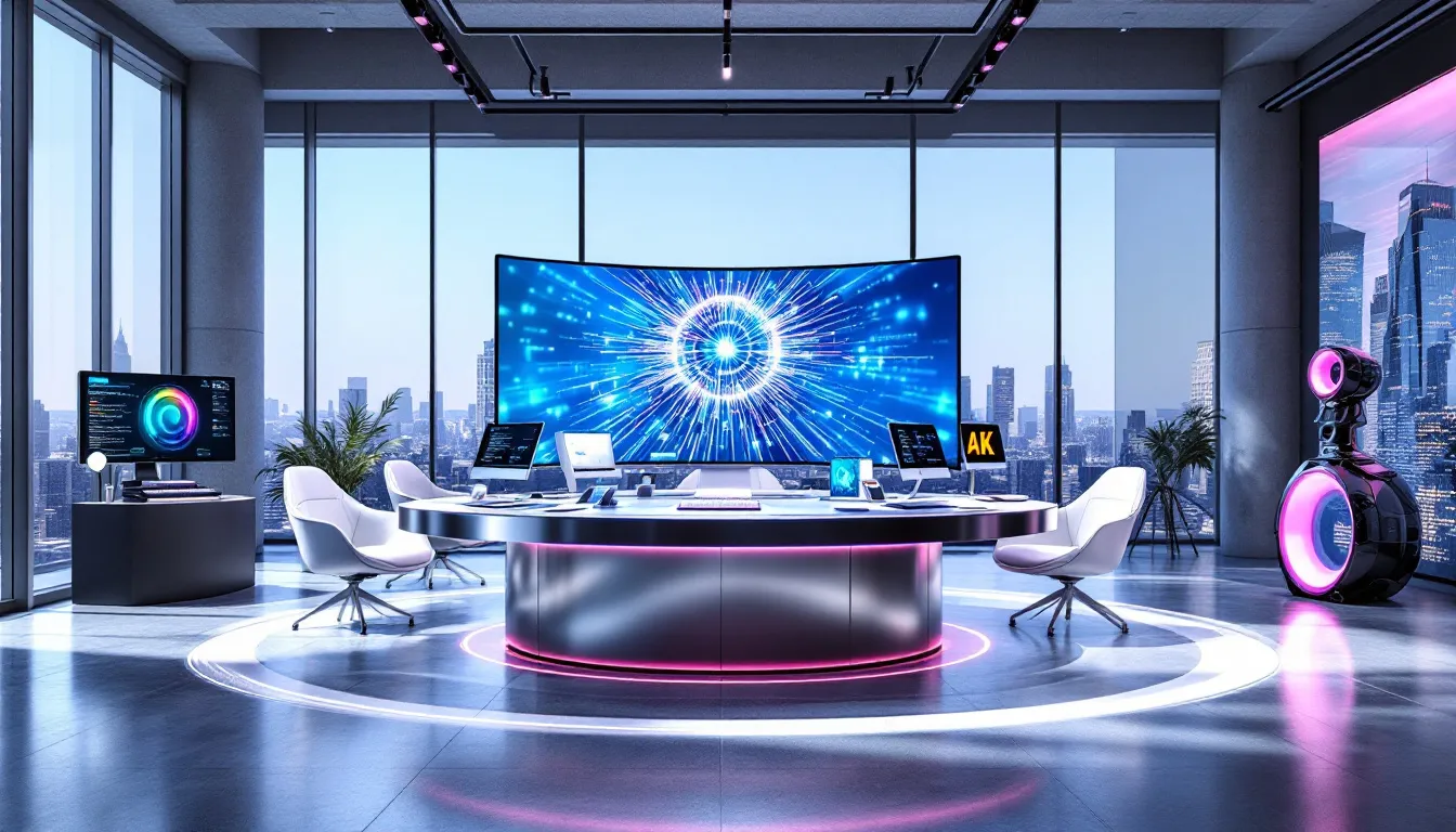 An overview of the best AI coding tools in a digital workspace.