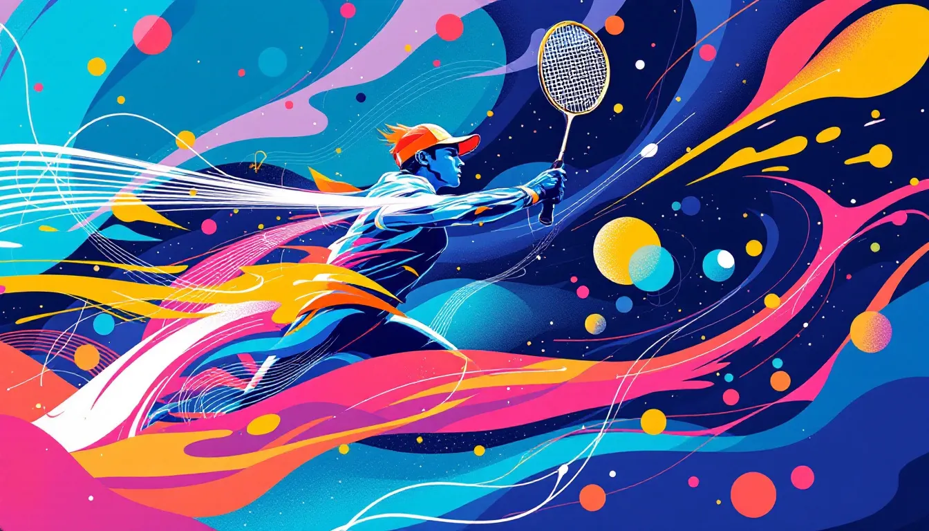 Historical trends in badminton player retirements.