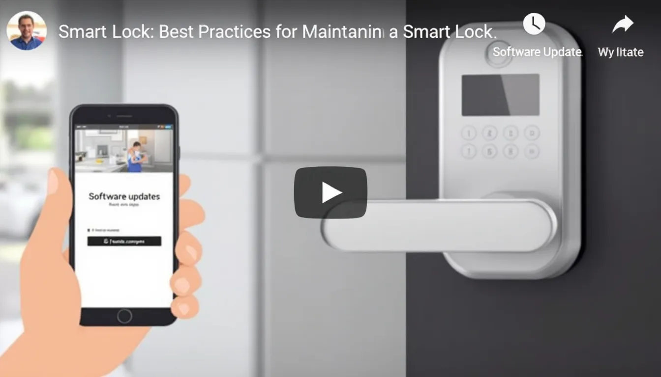 Best practices for maintaining your smart lock.