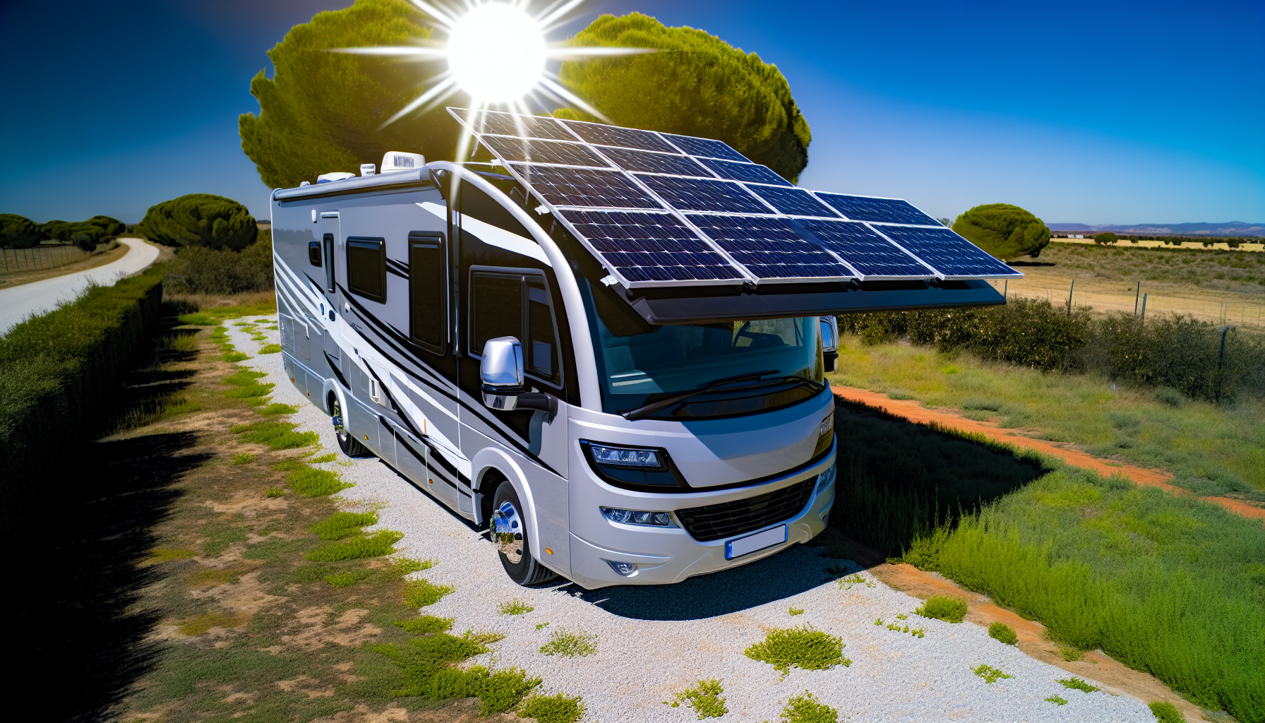 Solar power systems for RV