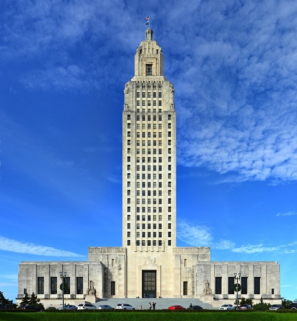 baton rouge, louisiana, state capitol