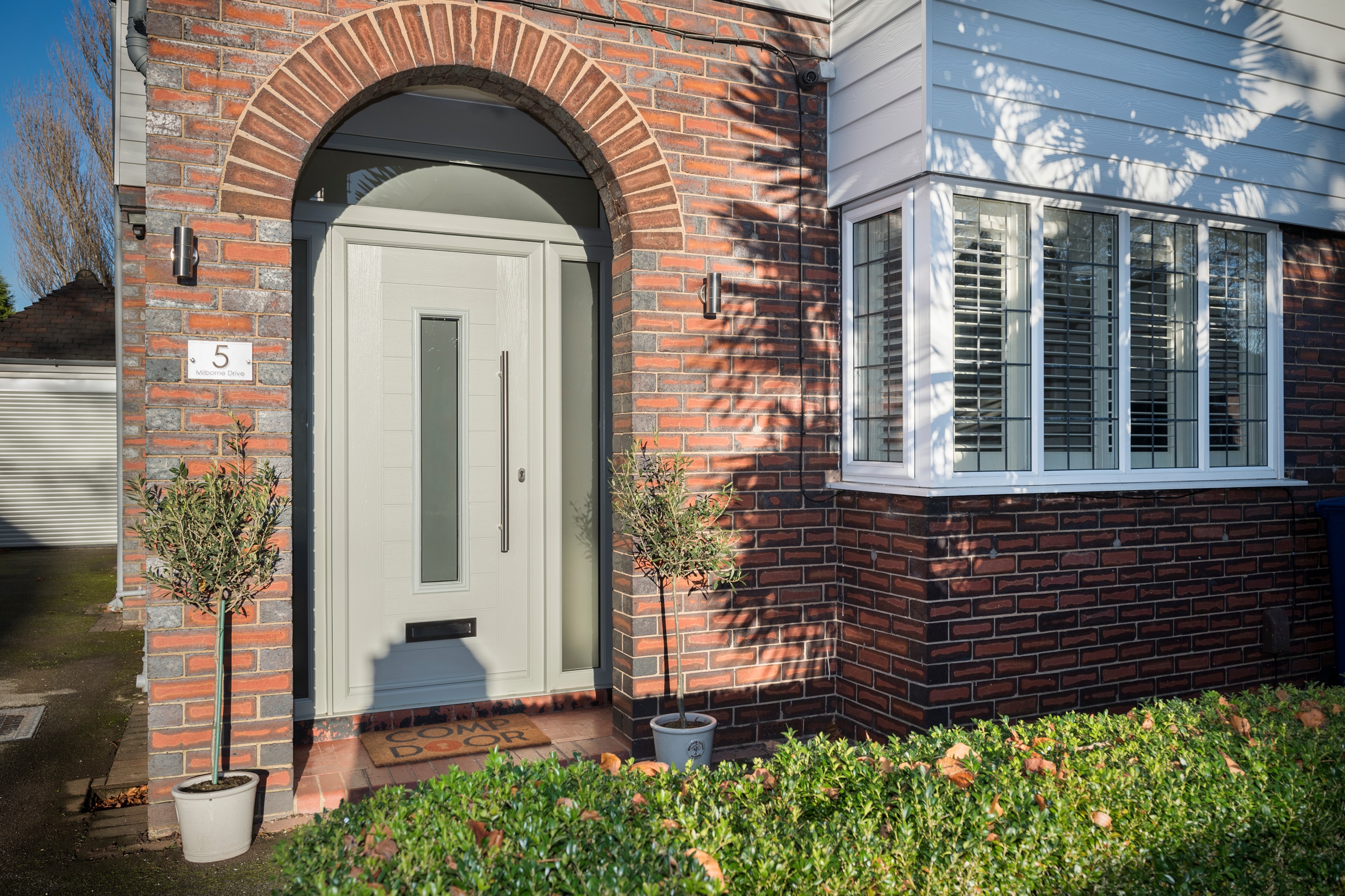 agate grey composite door