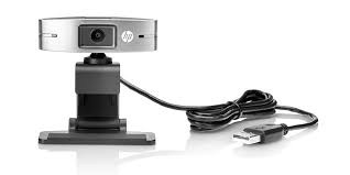 external webcam on a laptop