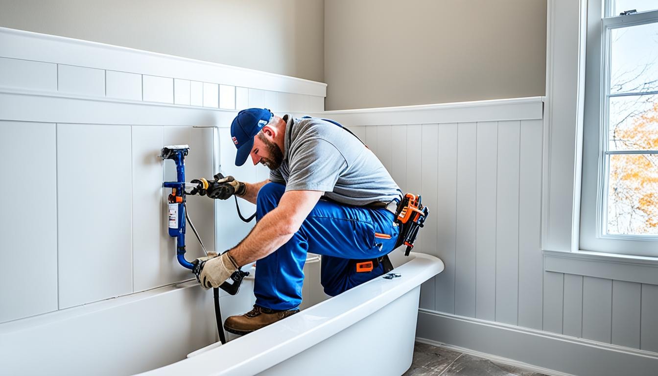Bathtub Installation