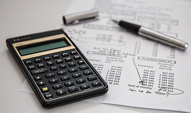 calculator, calculation, insurance, accountant fees