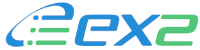 Logo d'Ex2, meilleur hébergeur vert, hébergement web, hébergement mutualisé, WordPress, serveur dédié, revenus mises à jour